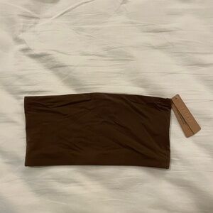 SKIMS FITS EVERYBODY BANDEAU COCOA COLOR SMALL SIZE S NUDE